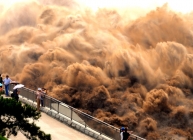 China's Yellow River Sand Washing Photos